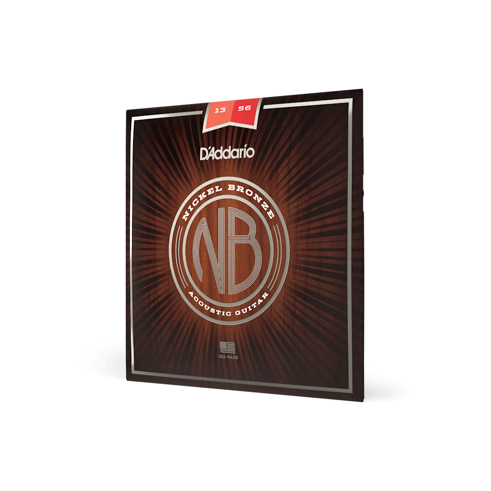 D'Addario NB1356 Nickel Bronze Acoustic Guitar Strings