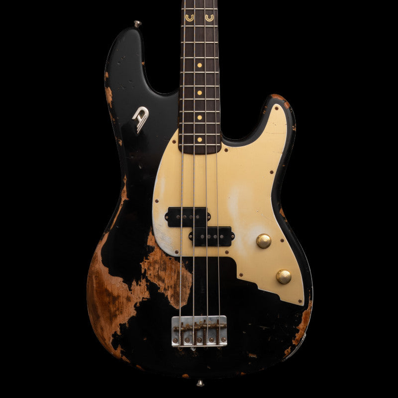 Duesenberg - Alliance Series - Chris Chaney Bass Black Distressed LTD with Gig Bag