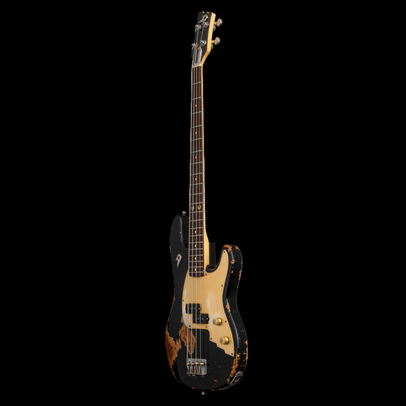 Duesenberg - Alliance Series - Chris Chaney Bass Black Distressed LTD with Gig Bag