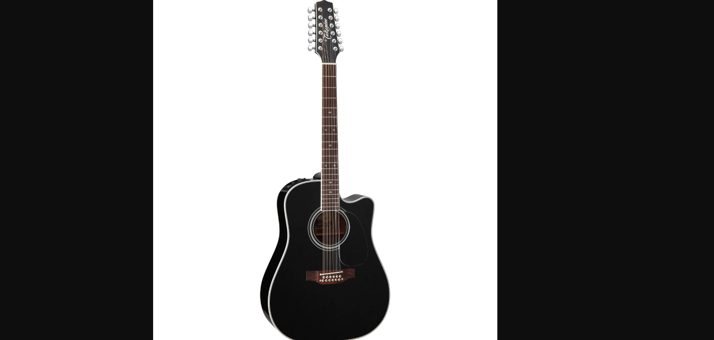 Takamine - EF381SC 12 String - Black Acoustic/Electric