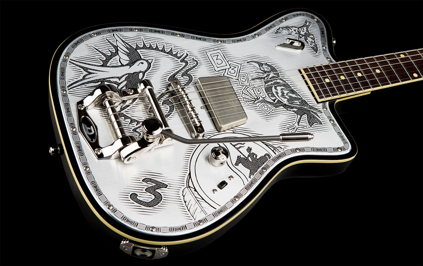 Duesenberg Alliance Series Johnny Depp Electric Guitar with case