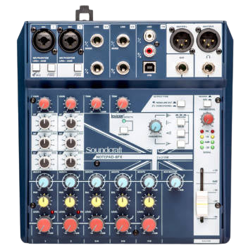 Soundcraft Notepad-8FX - 8 Channel Mixer
