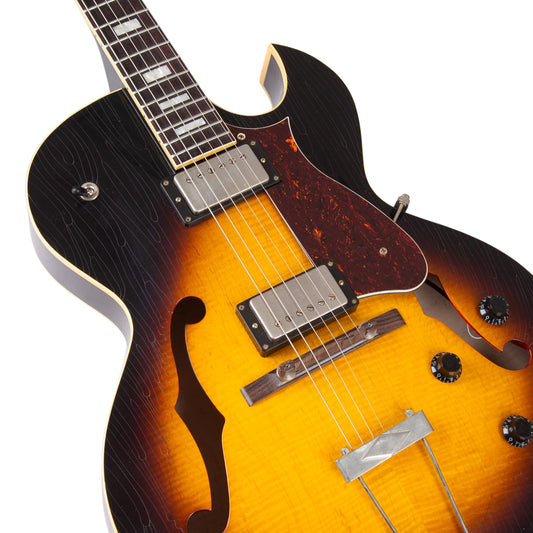 Heritage - Custom Shop Core Collection H-575 - Original Sunburst, Artisan Aged