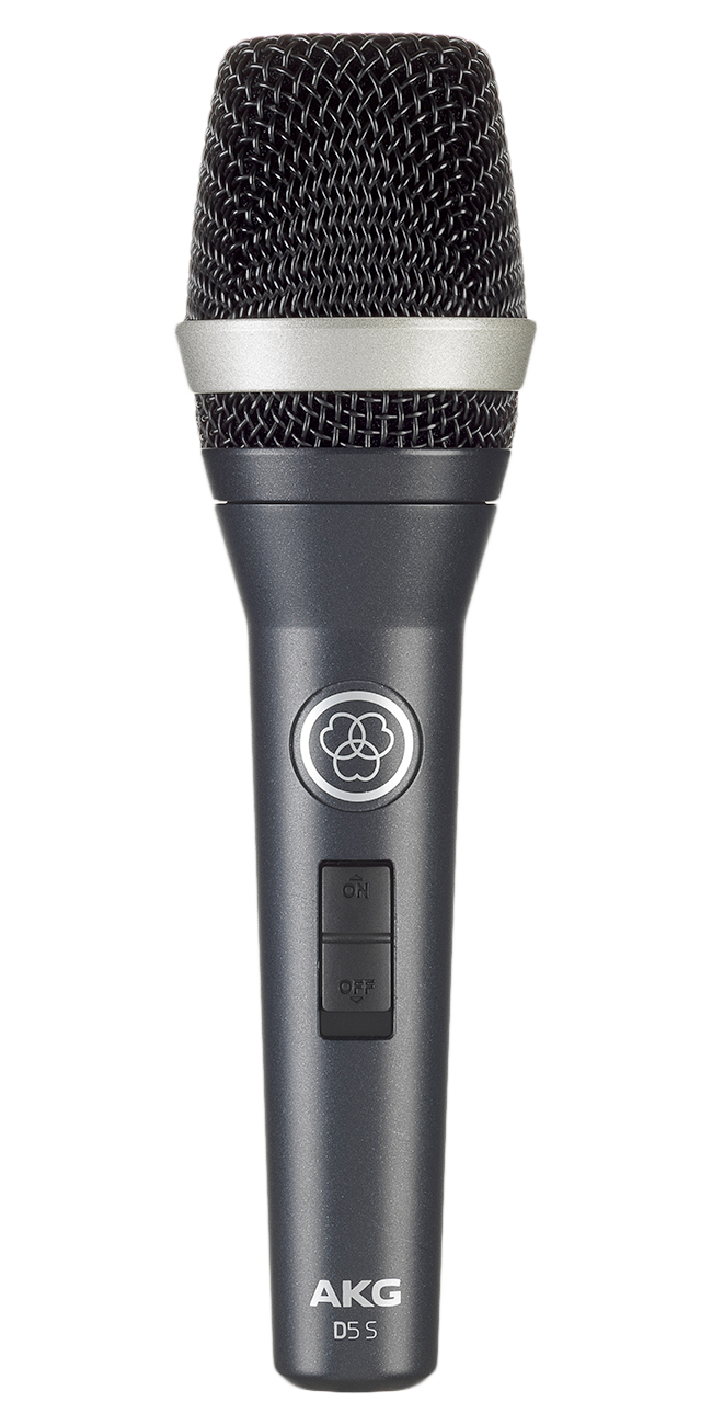 AKG D5S Dynamic Handheld Microphone with On/Off Switch