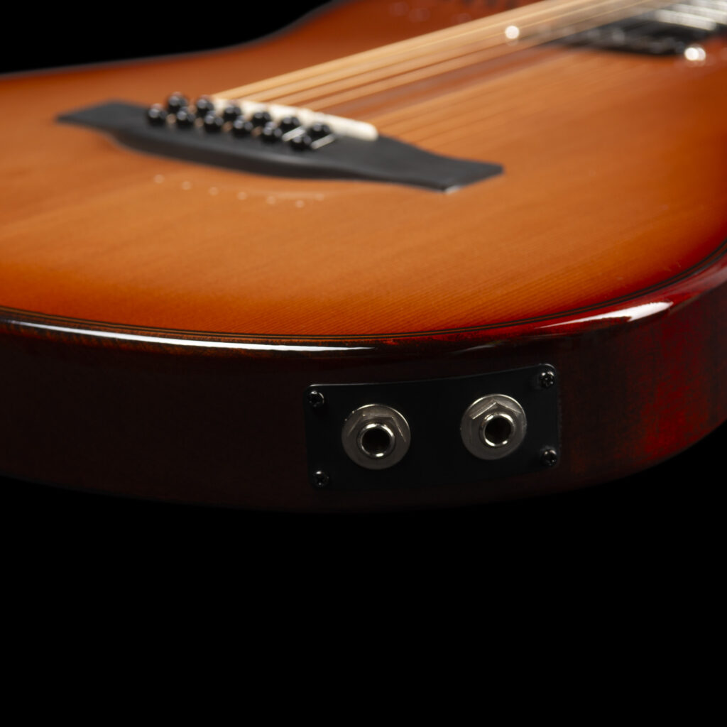 Godin A12 Ultra Dix Lightburst Electric Acoustic Guitar