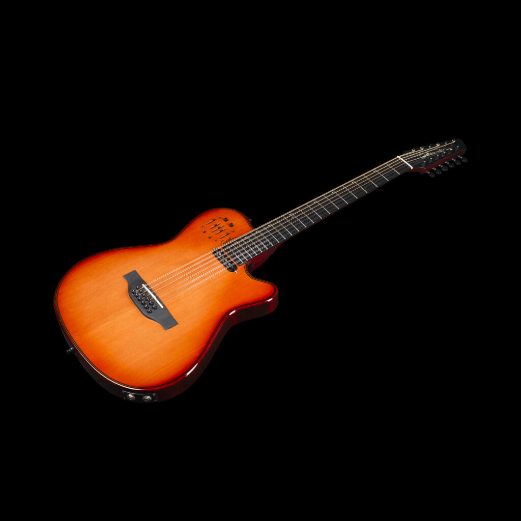 Godin A12 Ultra Dix Lightburst Electric Acoustic Guitar
