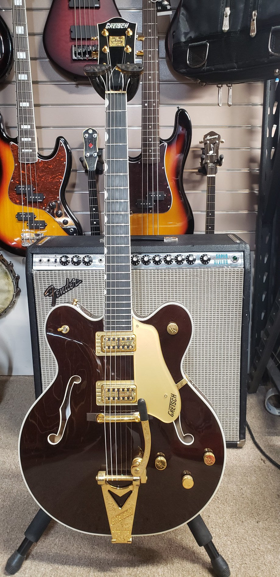 Gretsch Guitars G6122TG Players Edition Country Gentleman Electric Guitar - NOS