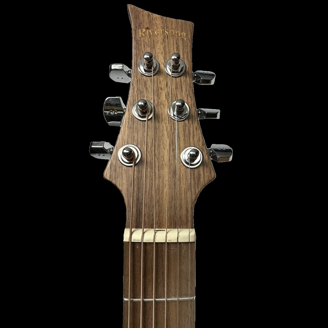 The unique and compact design of the Riversong 2P GA G2 Headstock