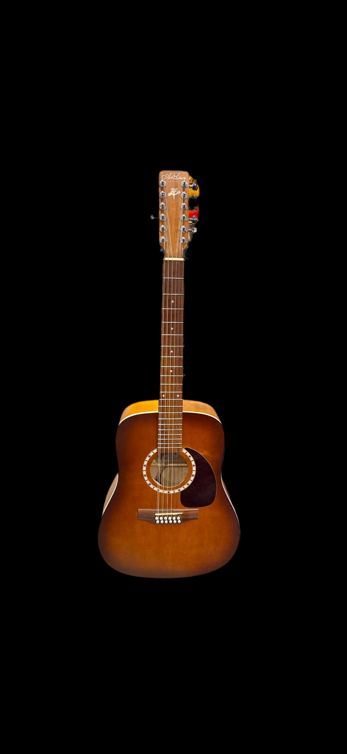 Art and Lutherie 12 String Cedar Antique Burst Acoustic