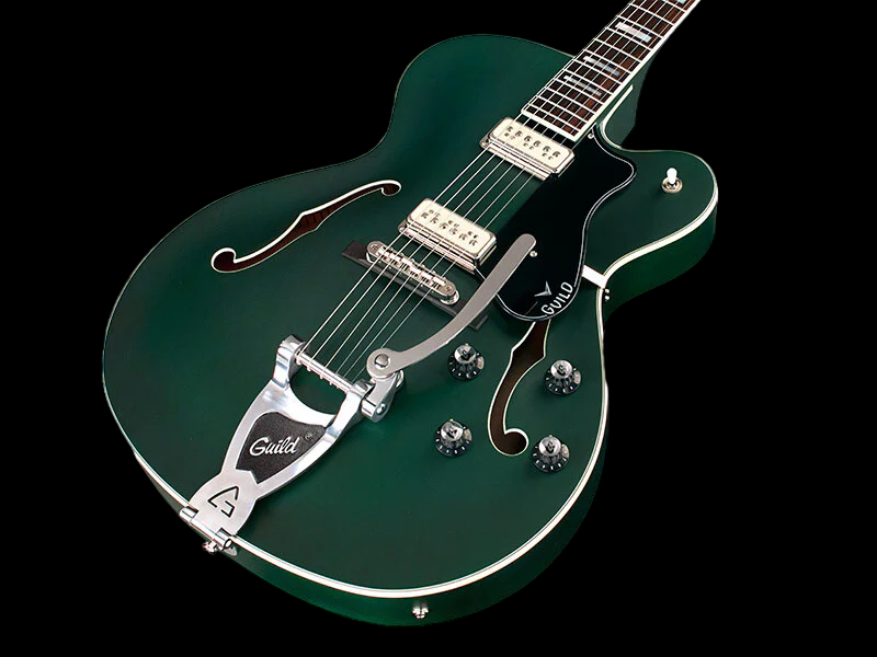 Guild X-175 Manhattan Special Electric Guitar-Fjord Green