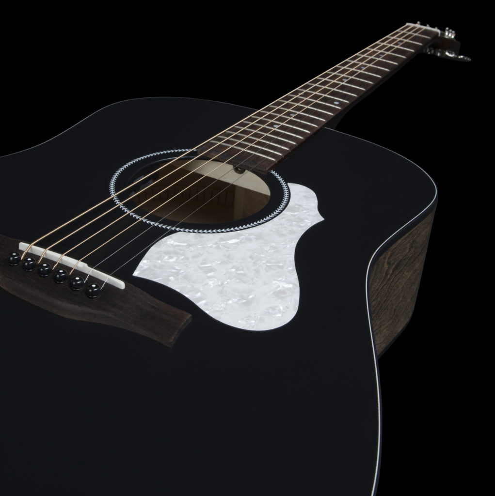 Seagull S6 Classic Black A/E Electric Acoustic Guitar