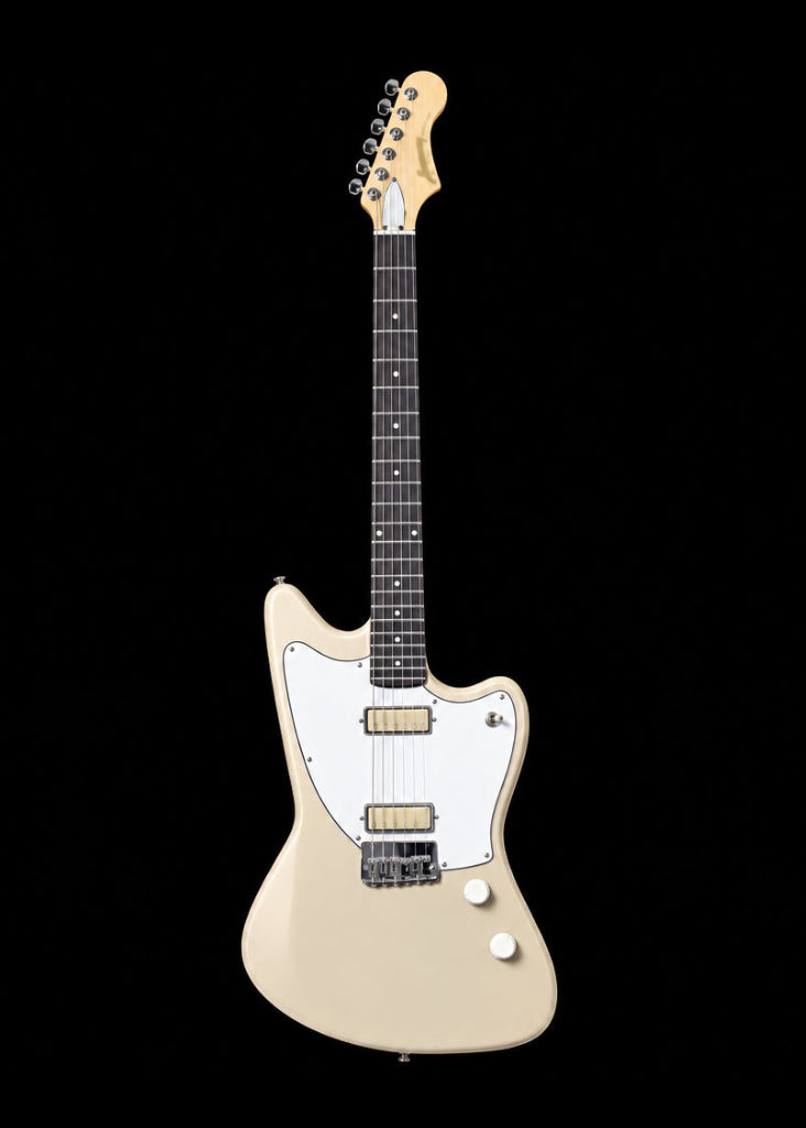 Harmony Silhouette Electric Guitar w/ MONO Vertigo Case – Champagne