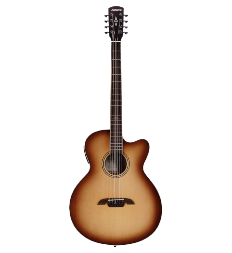 Alvarez ABT60CE8SHB Electric Acoustic 8 String Baritone Guitar