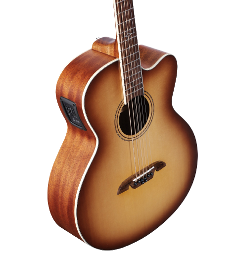 Alvarez ABT60CE8SHB Electric Acoustic 8 String Baritone Guitar