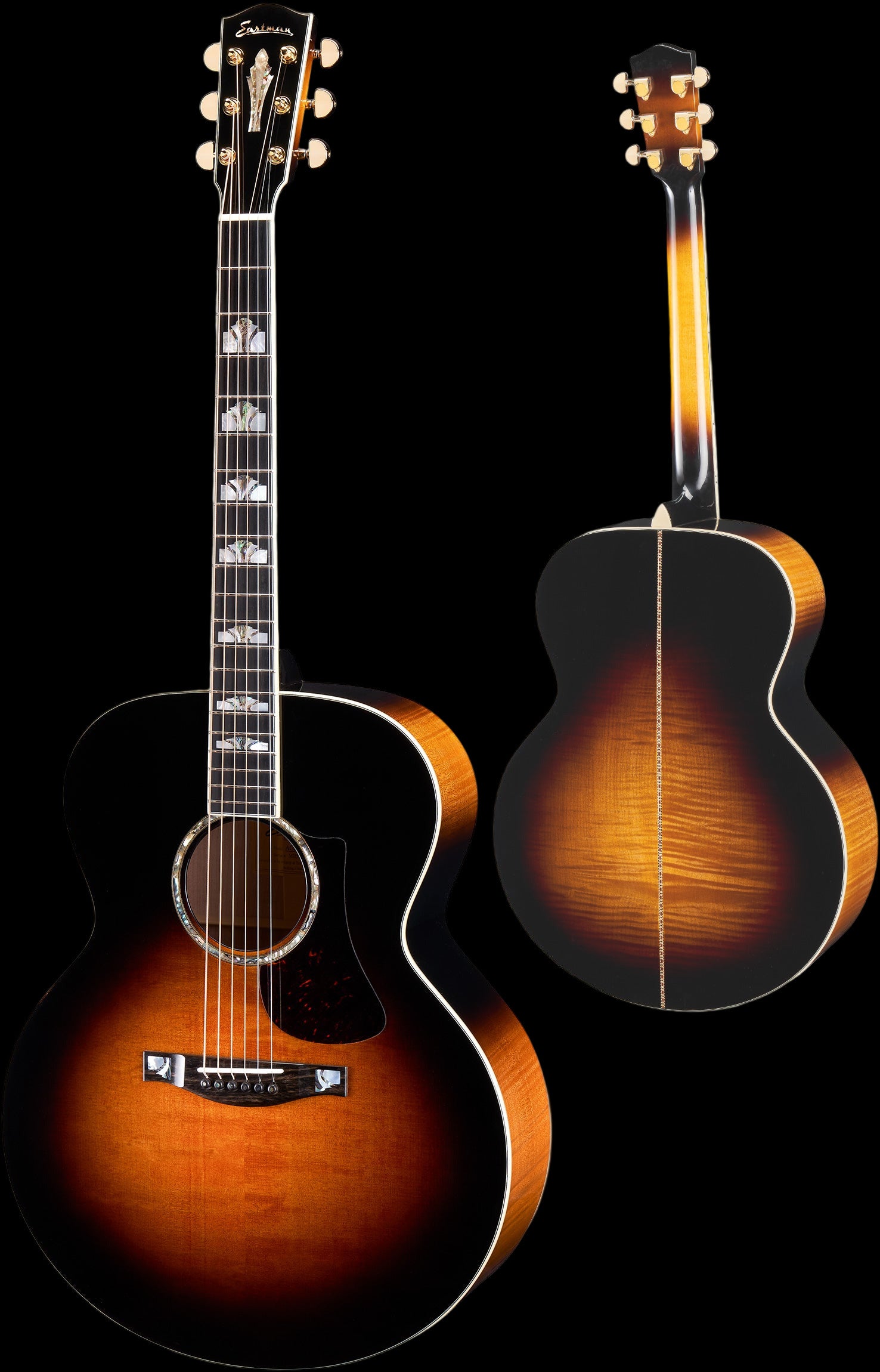 Eastman AC630-SB Sunburst Jumbo Acoustic Guitar