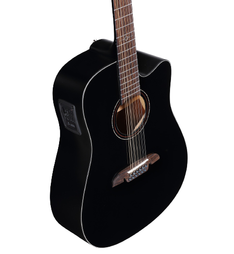Alvarez AD6012CEBK Electric Acoustic 12 String Guitar
