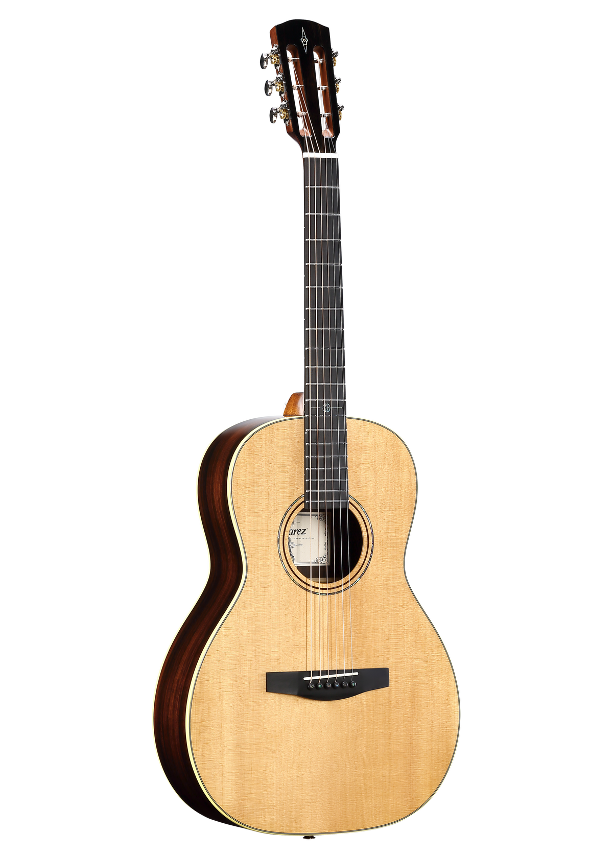 Alvarez LP70e Laureate Parlor Acoustic-Electric Guitar – Natural Gloss (with AFC30 Case)