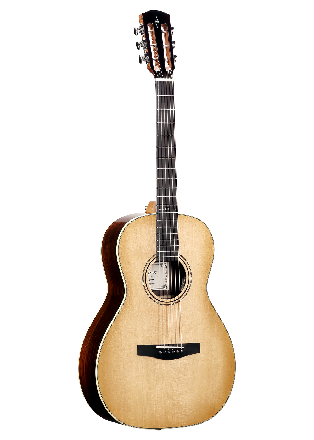 Alvarez LP70Le Laureate Left-Handed Parlor Acoustic-Electric Guitar – Daybreak Burst (with AFC30 Case)