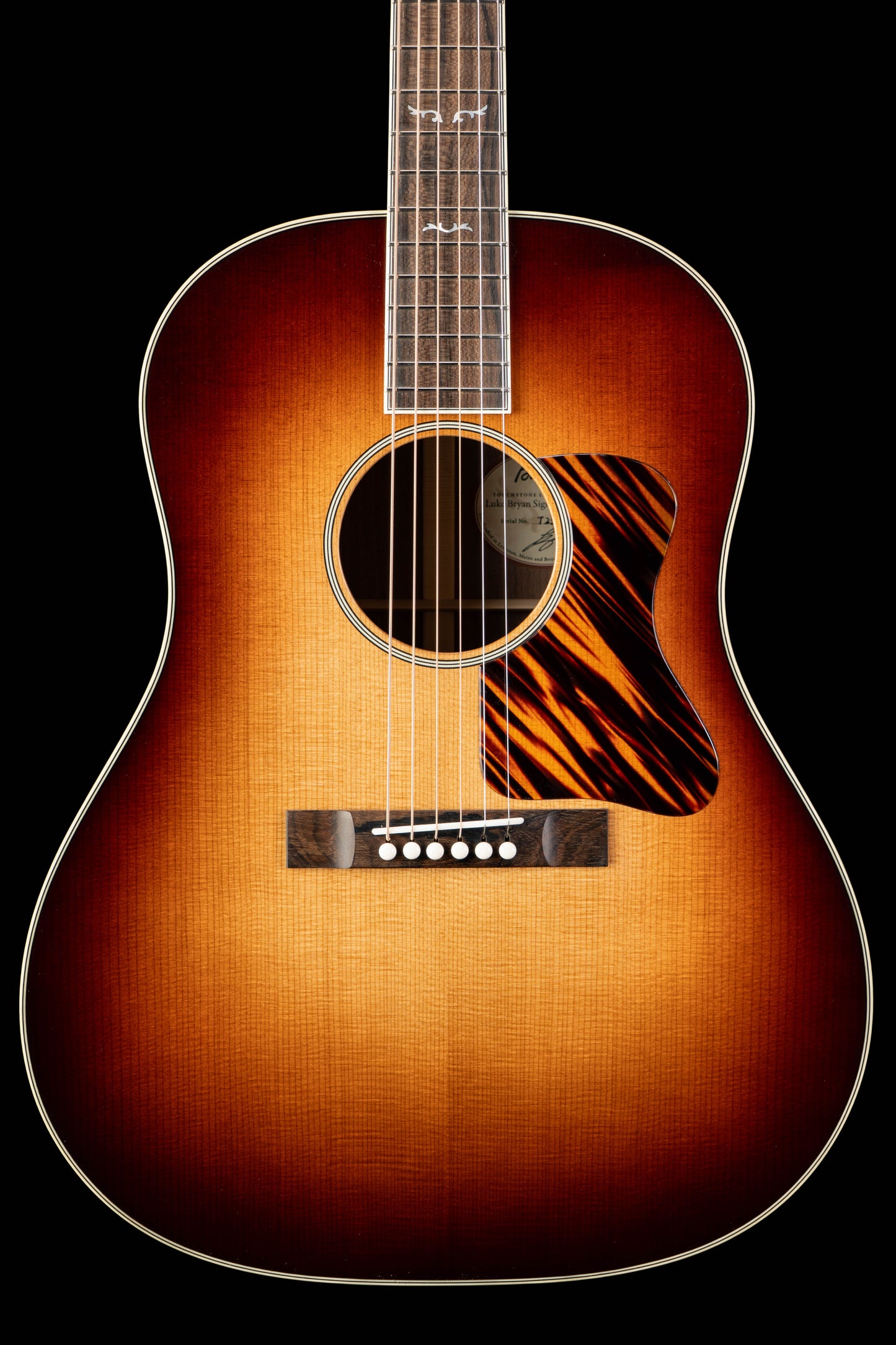 Bourgeois Touchstone Series Luke Bryan Touchstone Edition Slope D Sunburst Acoustic Guitar