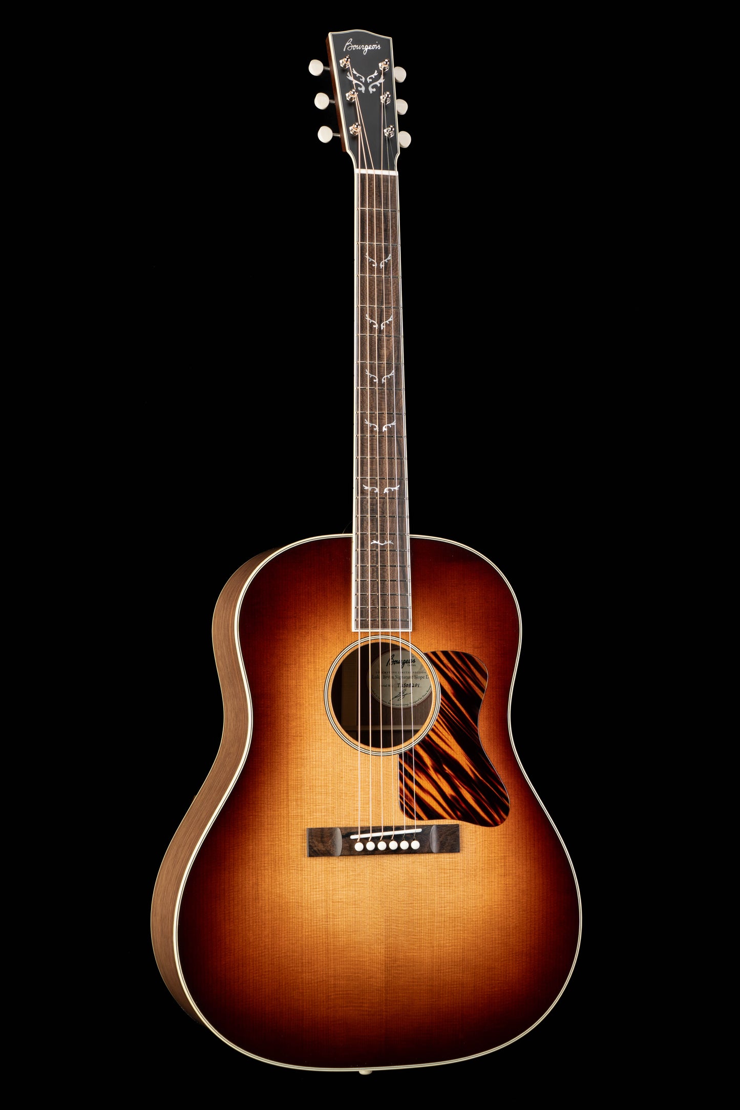 Bourgeois Touchstone Series Luke Bryan Touchstone Edition Slope D Sunburst Acoustic Guitar
