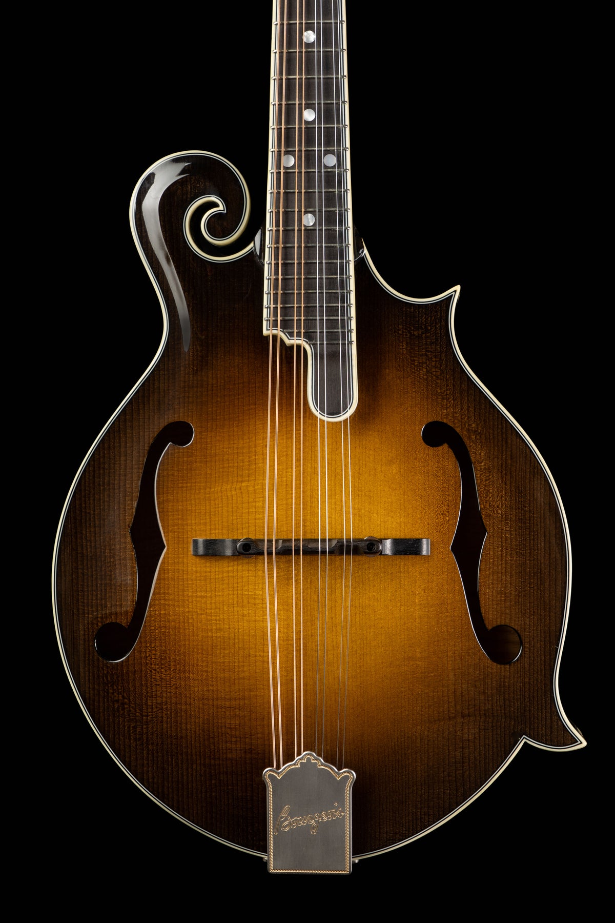 Bourgeois M5F-SB Mandolin w/ Hardshell Case – Sunburst