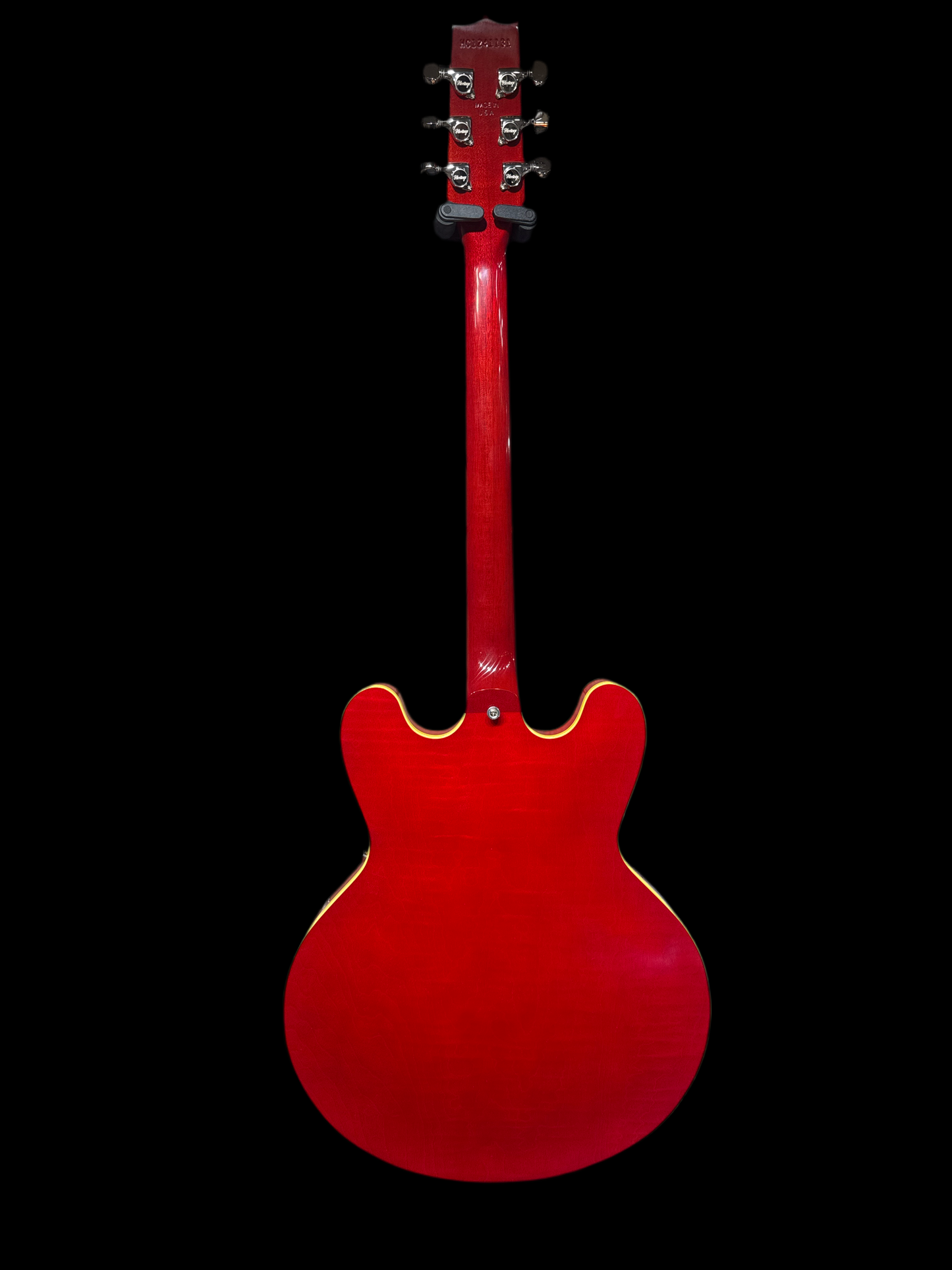 Heritage Custom Core H-530 Hollow Transparent Cherry Electric Guitar
