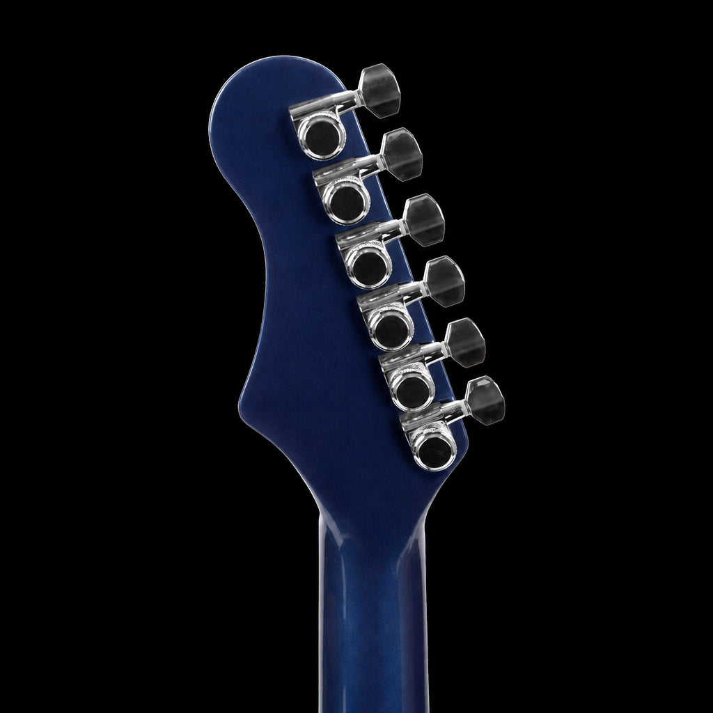 Harmony Comet Semi-Hollow Electric Guitar w/ MONO Vertigo Case – Midnight Blue