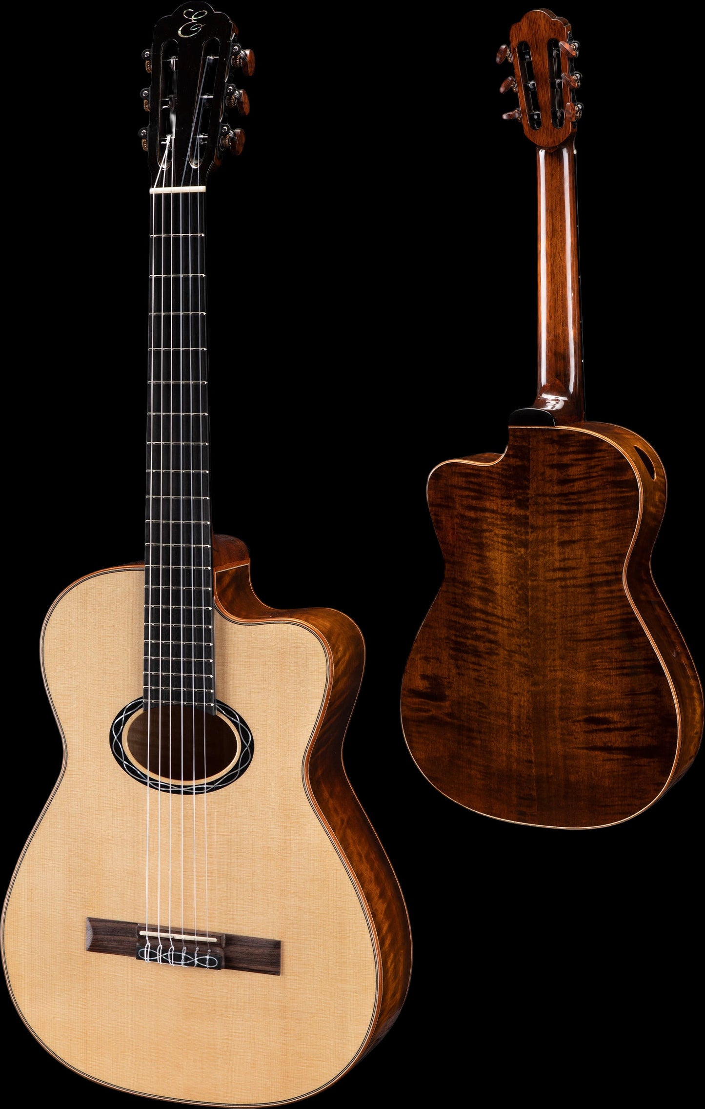 Eastman Cabaret-JB Nylon String Acoustic Guitar