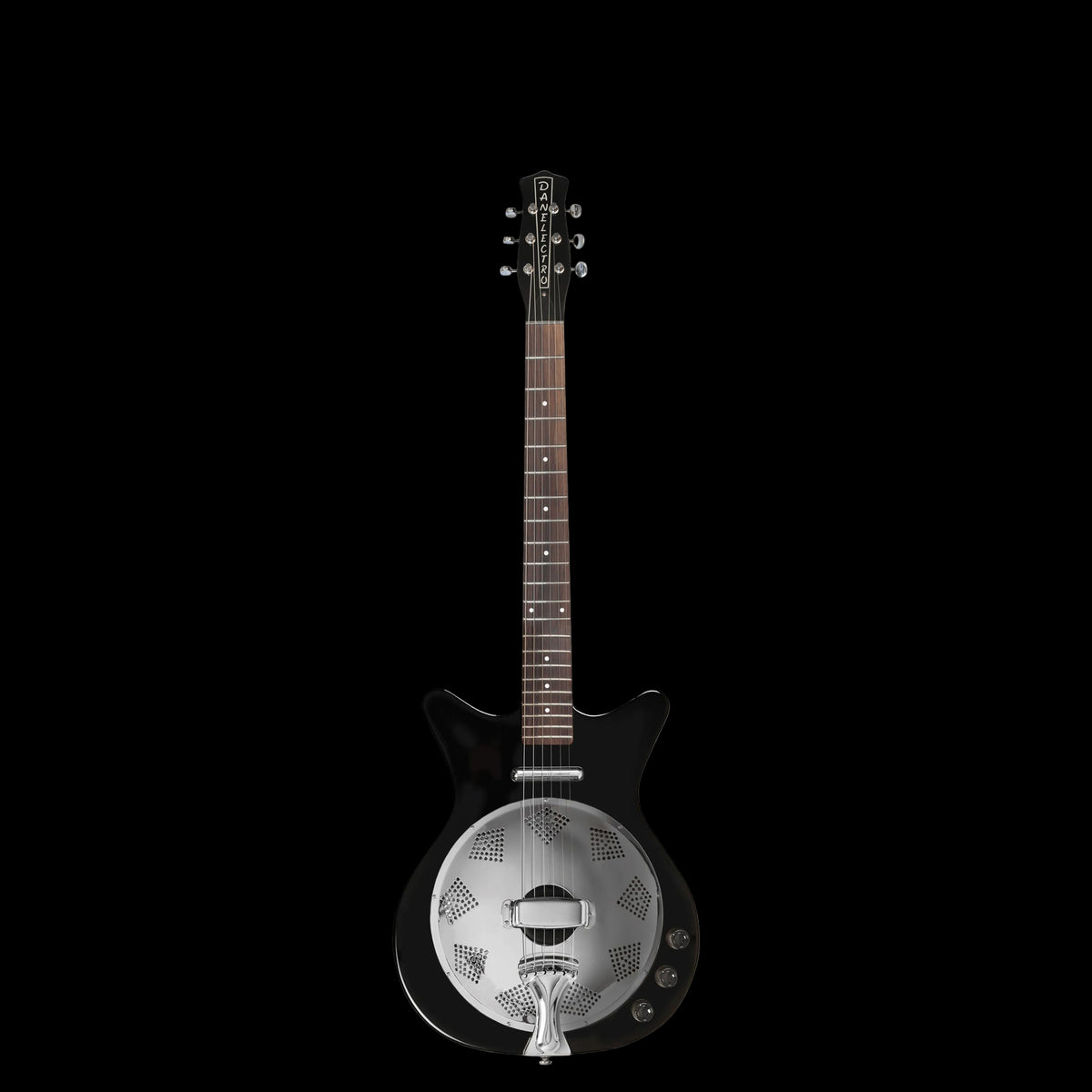 Danelectro '59 Resonator Guitar - Black