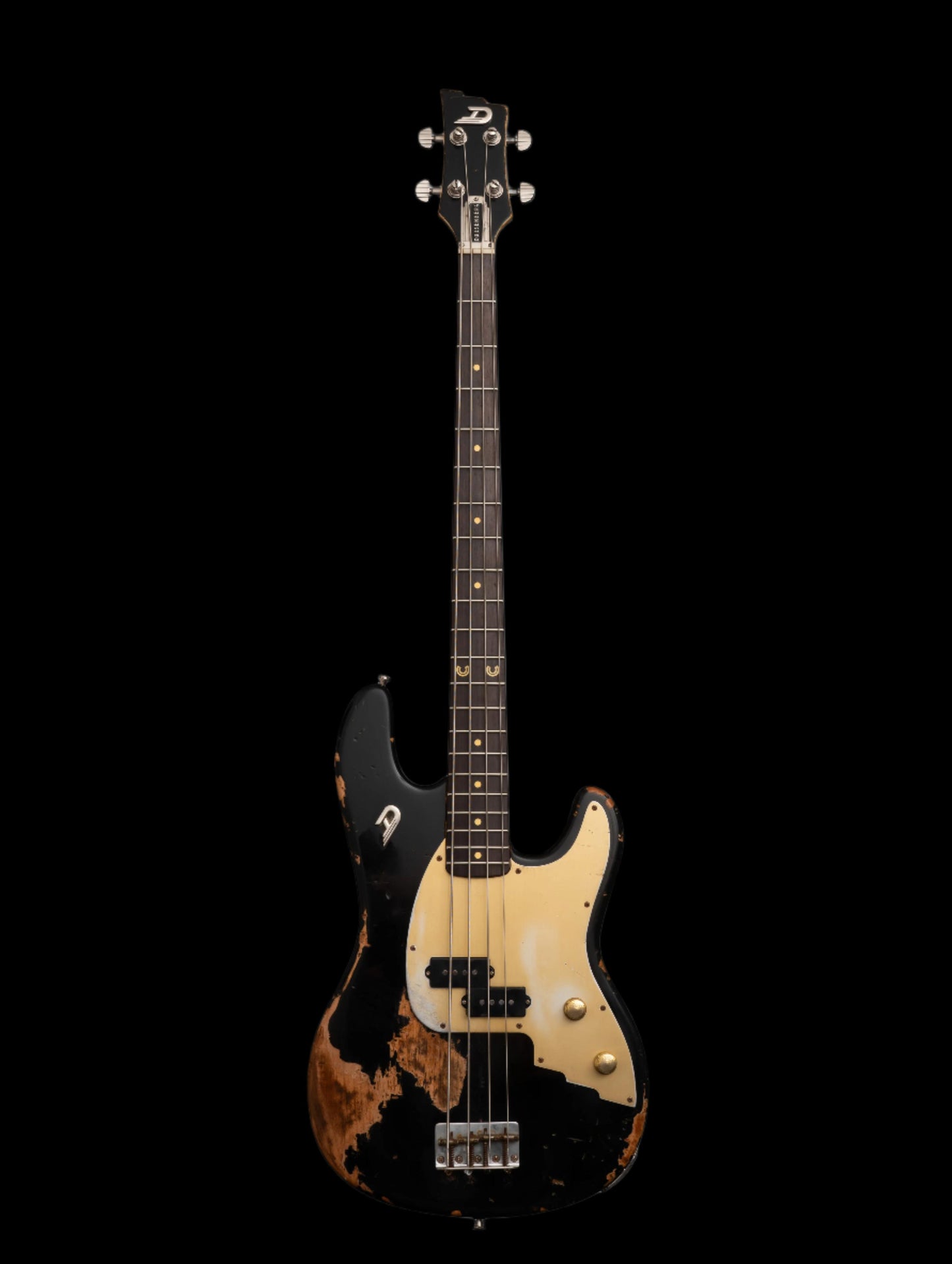 Duesenberg - Alliance Series - Chris Chaney Bass Black Distressed LTD