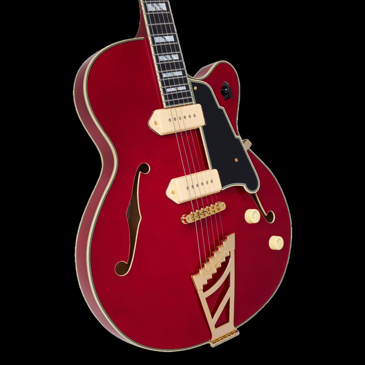 D'Angelico Excel 59 Trans Cherry Electric Guitar