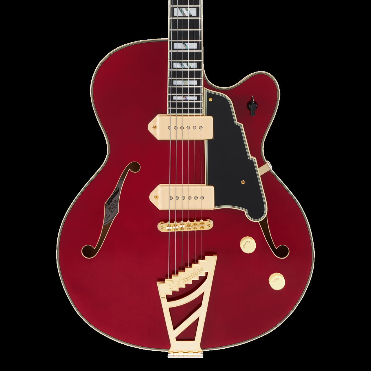 D'Angelico Excel 59 Trans Cherry Electric Guitar