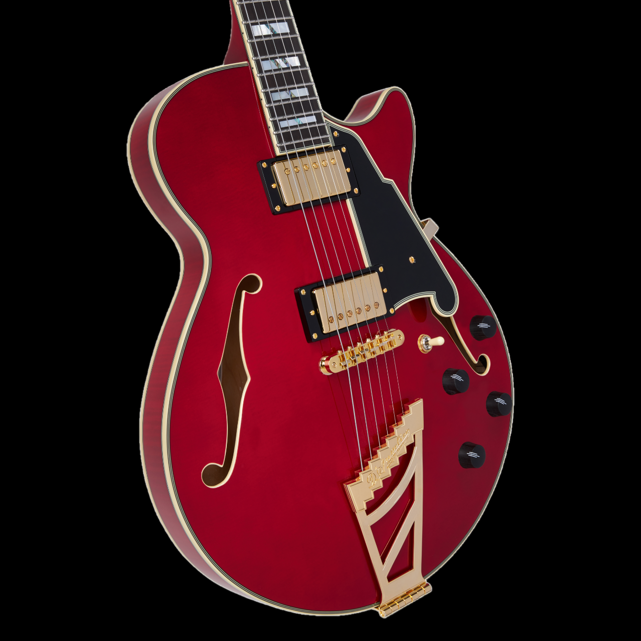 D'Angelico Excel SS Trans Cherry Electric Guitar