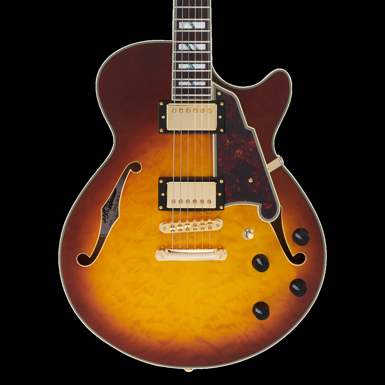 D'Angelico Excel SS XT Iced Tea Burst Electric Guitar