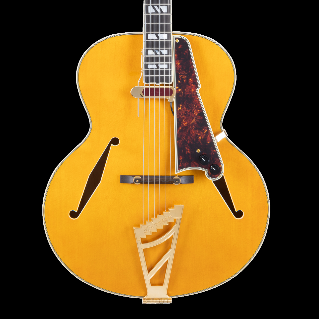 D'Angelico Excel Style B Hollow-body Amber Electric Guitar