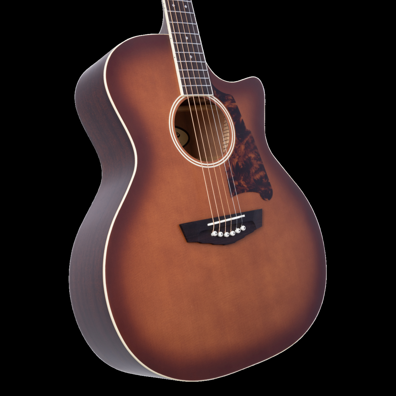 D'Angelico Premier Gramercy Caramel Burst Acoustic Guitar