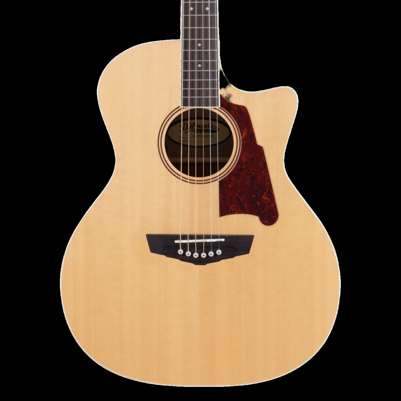 D'Angelico Premier Gramercy Natural Acoustic Guitar