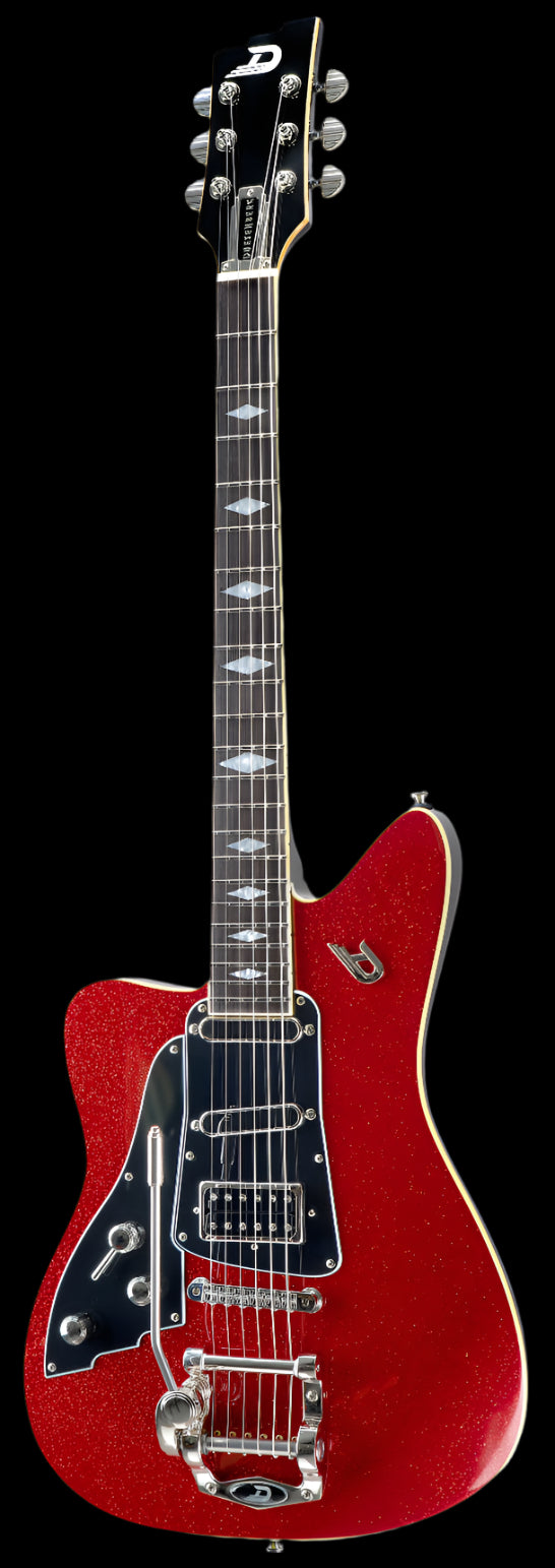 Duesenberg - Paloma - Red Sparkle Electric Guitar - Left Handed