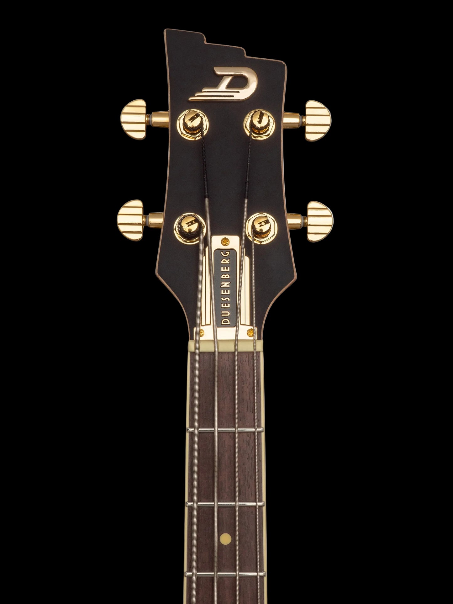 Duesenberg Starplayer Short Scale Bass Black Velvet with Case