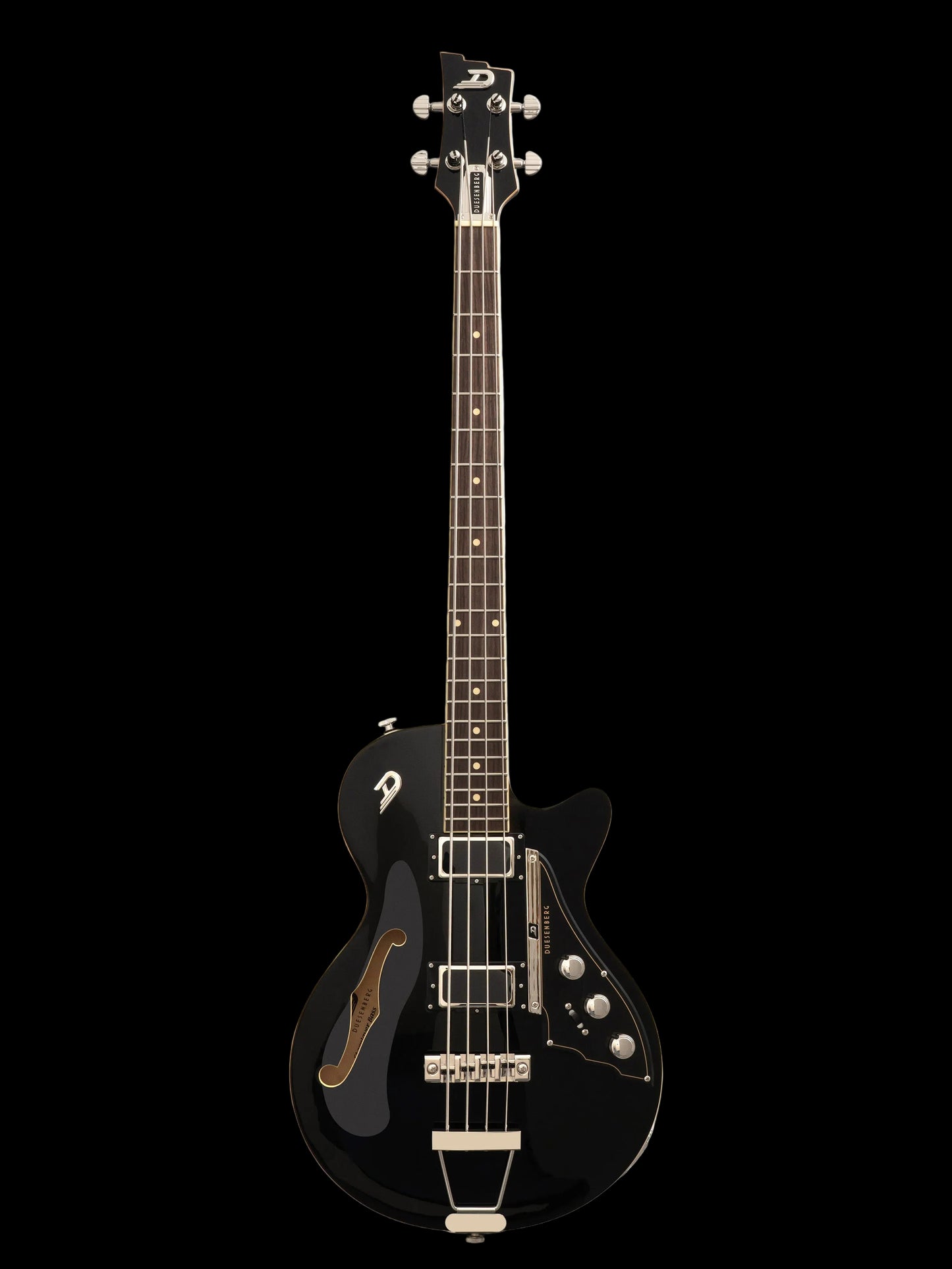 Duesenberg Starplayer Short Scale Bass Deep Black with Case