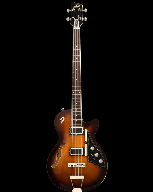 Duesenberg Starplayer Short Scale Bass Tobacco Burst with Case