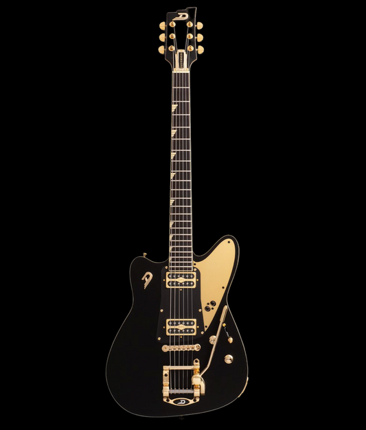 Duesenberg Falken Electric Guitar - Matte Black- with case