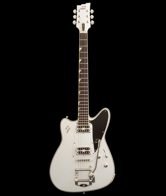 Duesenberg Falken Electric Guitar - Silver- with Gig Bag