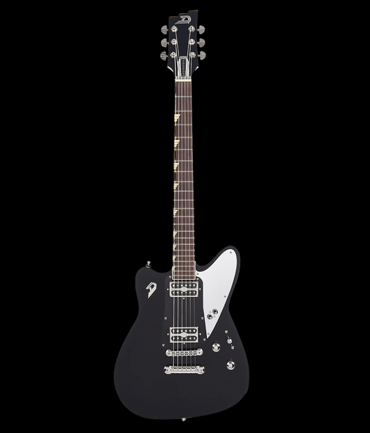 Duesenberg Falken Hardtail Black Electric Guitar - New Old Stock- with Gig Bag