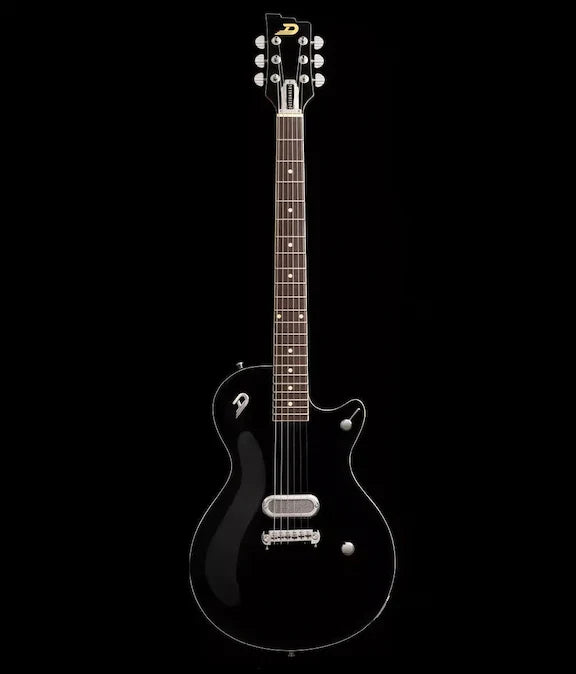 Duesenberg Senior Black Electric Guitar with Custom Line Bag