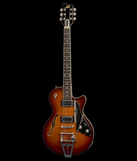 Duesenberg Starplayer TV Vintage Burst with Custom Line Case New Old StockDuesenberg Starplayer TV Vintage Burst Electric Guitar