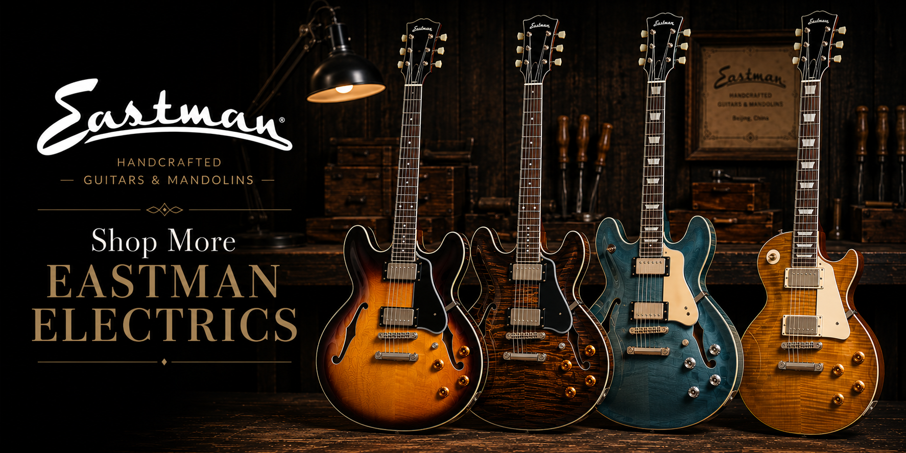 EASTMAN Electric Guitars banner