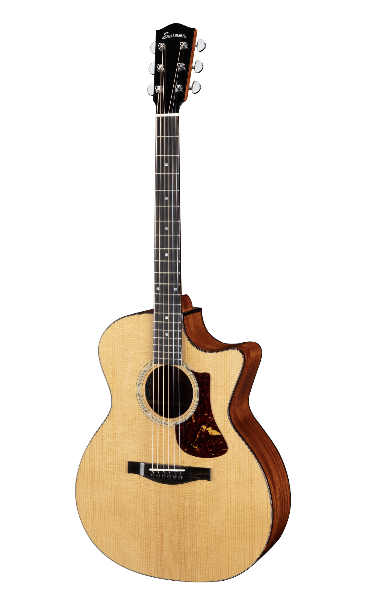 Eastman AC122-1CE-DLX Deluxe Natural Acoustic Guitar