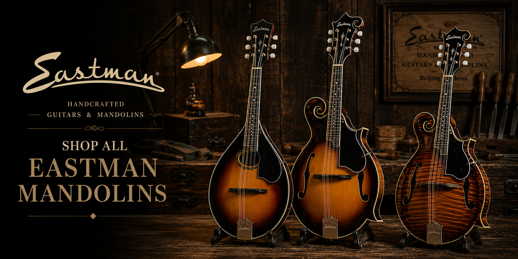 EASTMAN Mandolins banner
