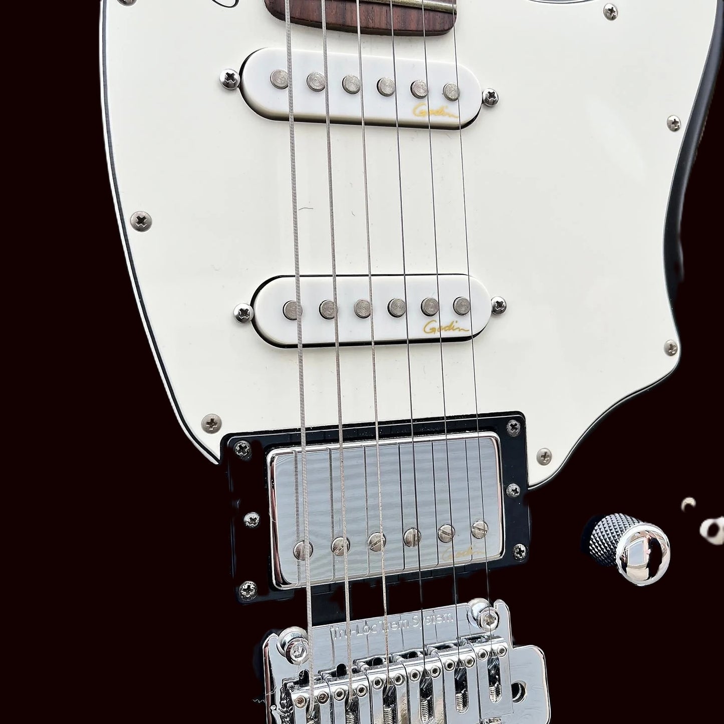 Godin Session HT Matte Black Electric Guitar